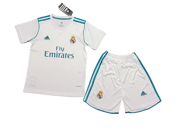 Real Madrid 17/18 Youth Home Full Kit – Champion Gearz