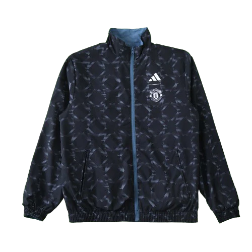 Manchester United Windbreaker Grey (Double-Sided)