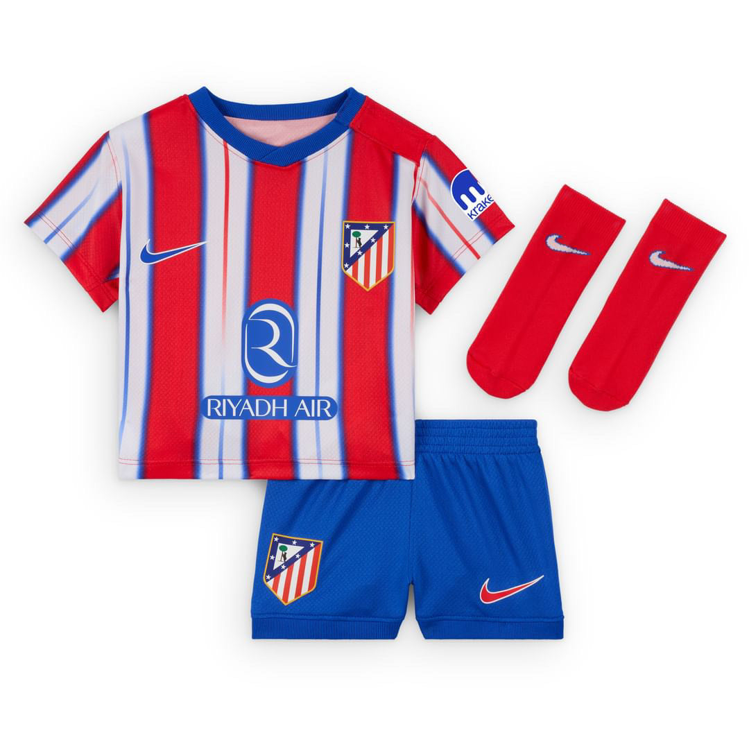 Atletico Madrid 24 25 Youth Home Full Kit