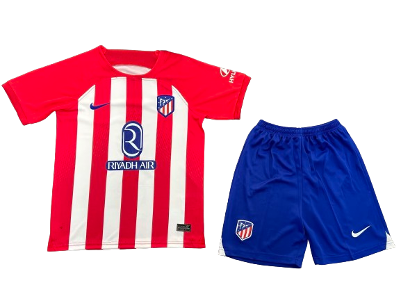 Atletico Madrid 23 24 Youth Home Full Kit