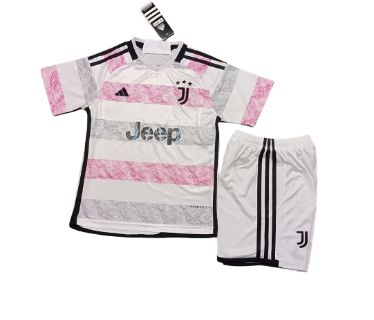 Juventus 23 24 Youth Away Full Kit