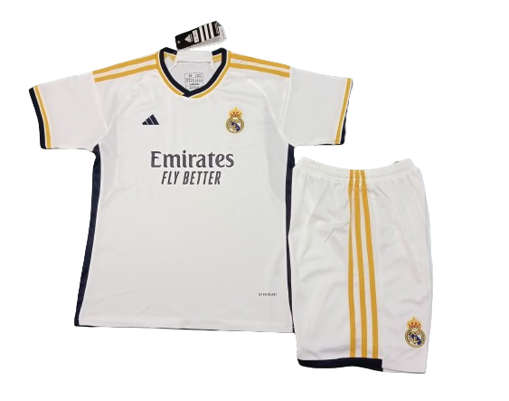 Real Madrid 23 24 Youth Home Full Kit Champion Gearz