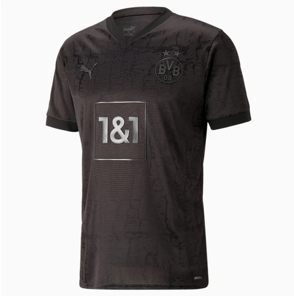 Borussia Dortmund Black Out Special Edition 22 23 Jersey Champion Gearz