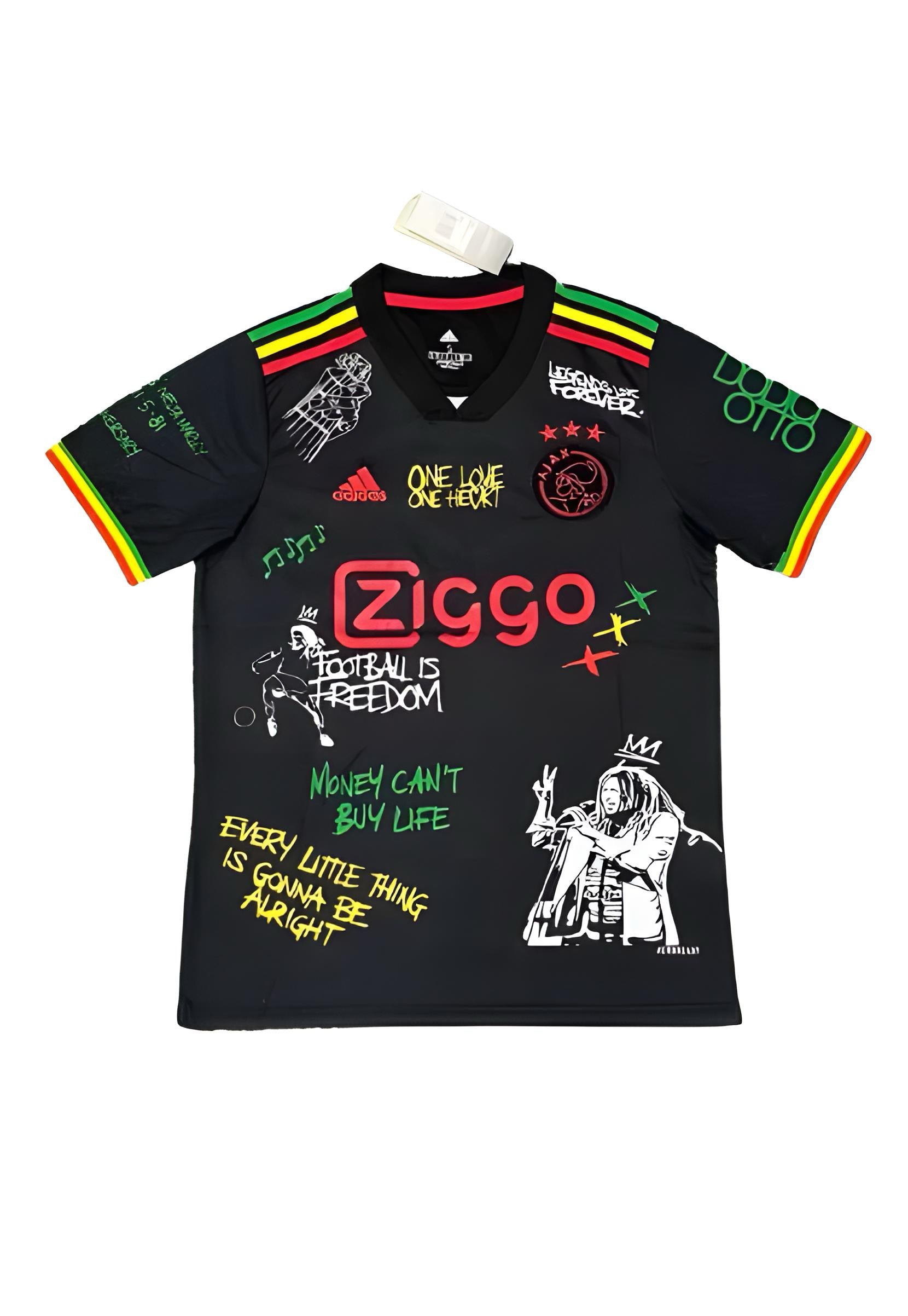 Ajax Bob Marley 21 22 Jersey Champion Gearz