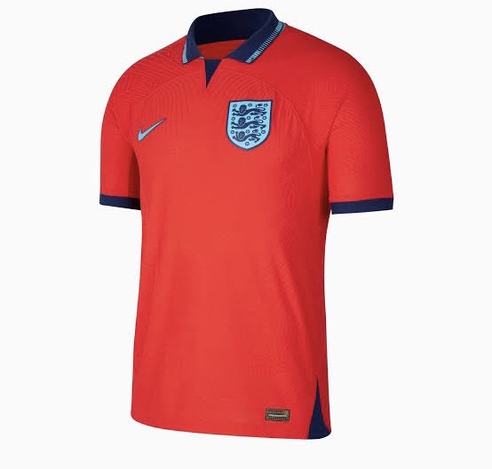 England 2022 World Cup Away Jersey – Champion Gearz - Main Image
