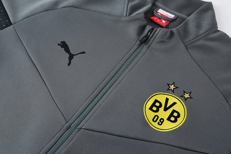 BVB 22/23 Full-Zip TrackSuit - Grey