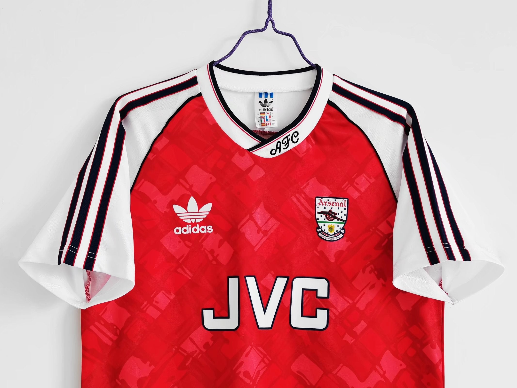 Arsenal 90 92 Home Jersey Champion Gearz