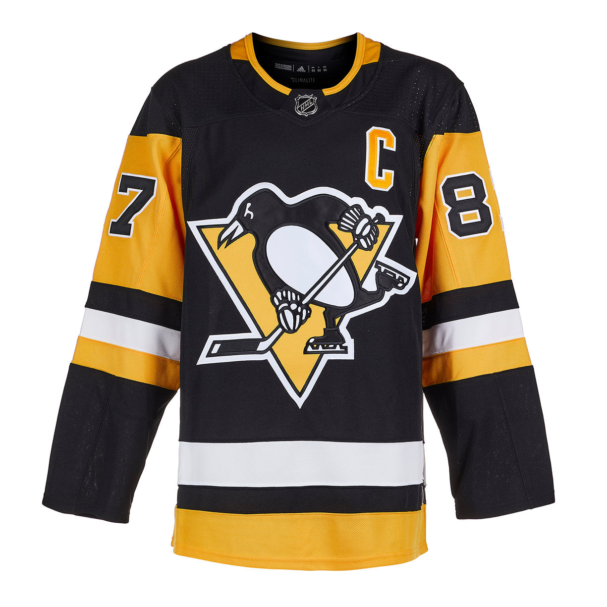 PITTSBURGH PENGUINS BLACK ADIDAS JERSEY