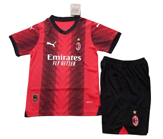 AC Milan 23/24 Youth Home Full Kit