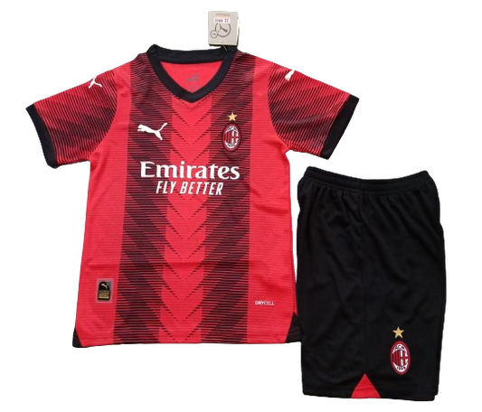 AC Milan 23/24 Youth Home Full Kit