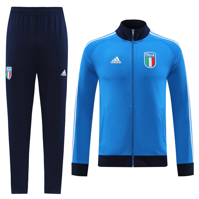 Italy 23/24 Full-Zip TrackSuit - Light Blue