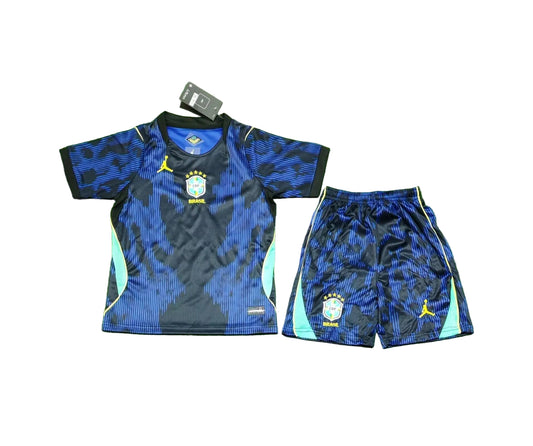 Brazil 26 Away Youth Full Kit