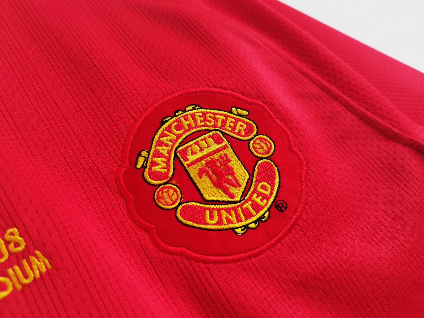 Manchester United 07/08 Long Sleeves Home Jersey