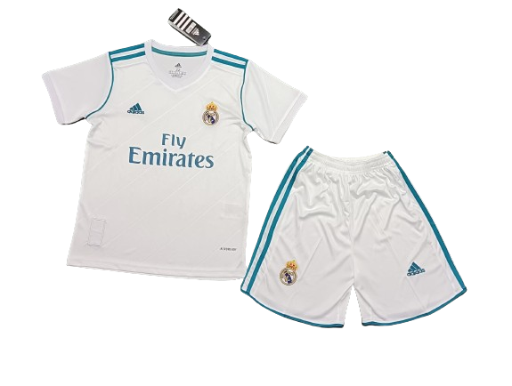 Real Madrid 17/18 Youth Home Full Kit