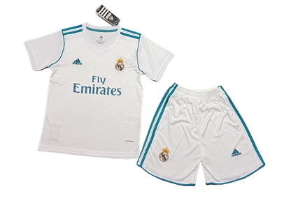 Real Madrid 17/18 Youth Home Full Kit