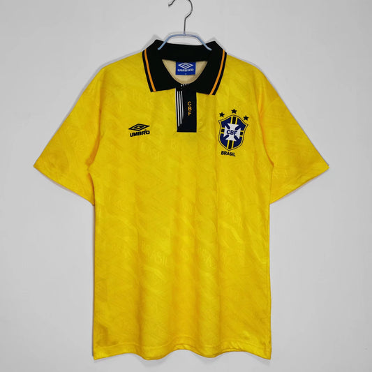 Brazil 91/93 Home Jersey