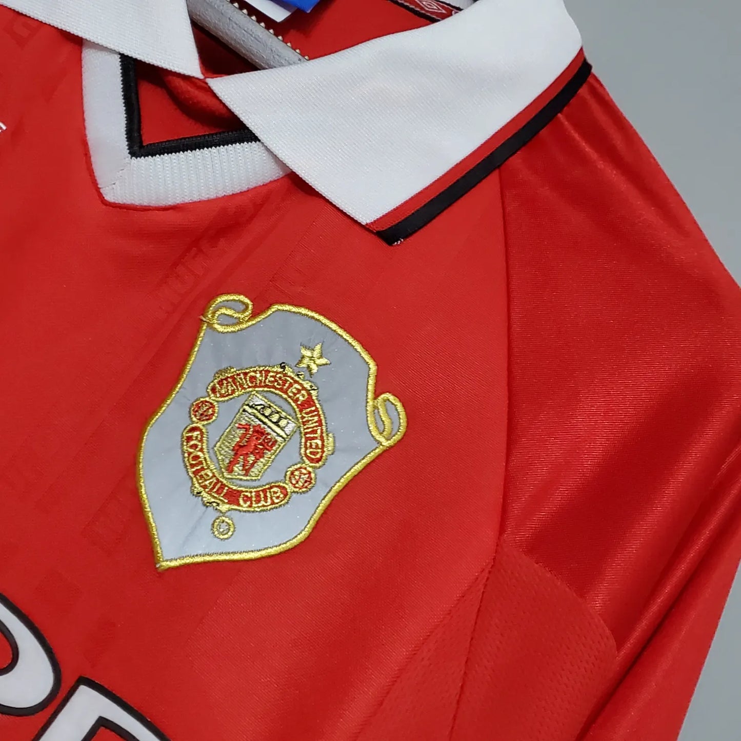 Manchester United Long Sleeves 99/00 Home Jersey