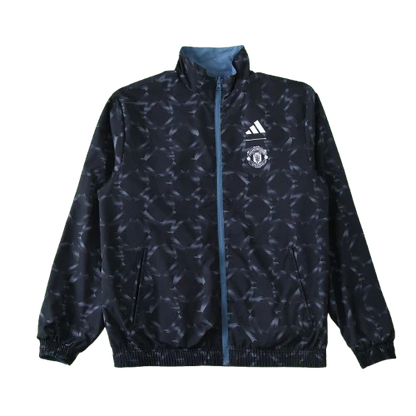Manchester United Windbreaker Grey (Double-Sided)