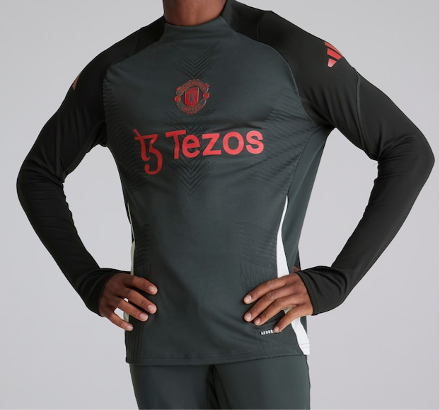 Manchester United  Training Tiro 24 Pro Top Dark Grey