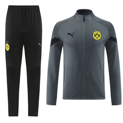 BVB 22/23 Full-Zip TrackSuit - Grey