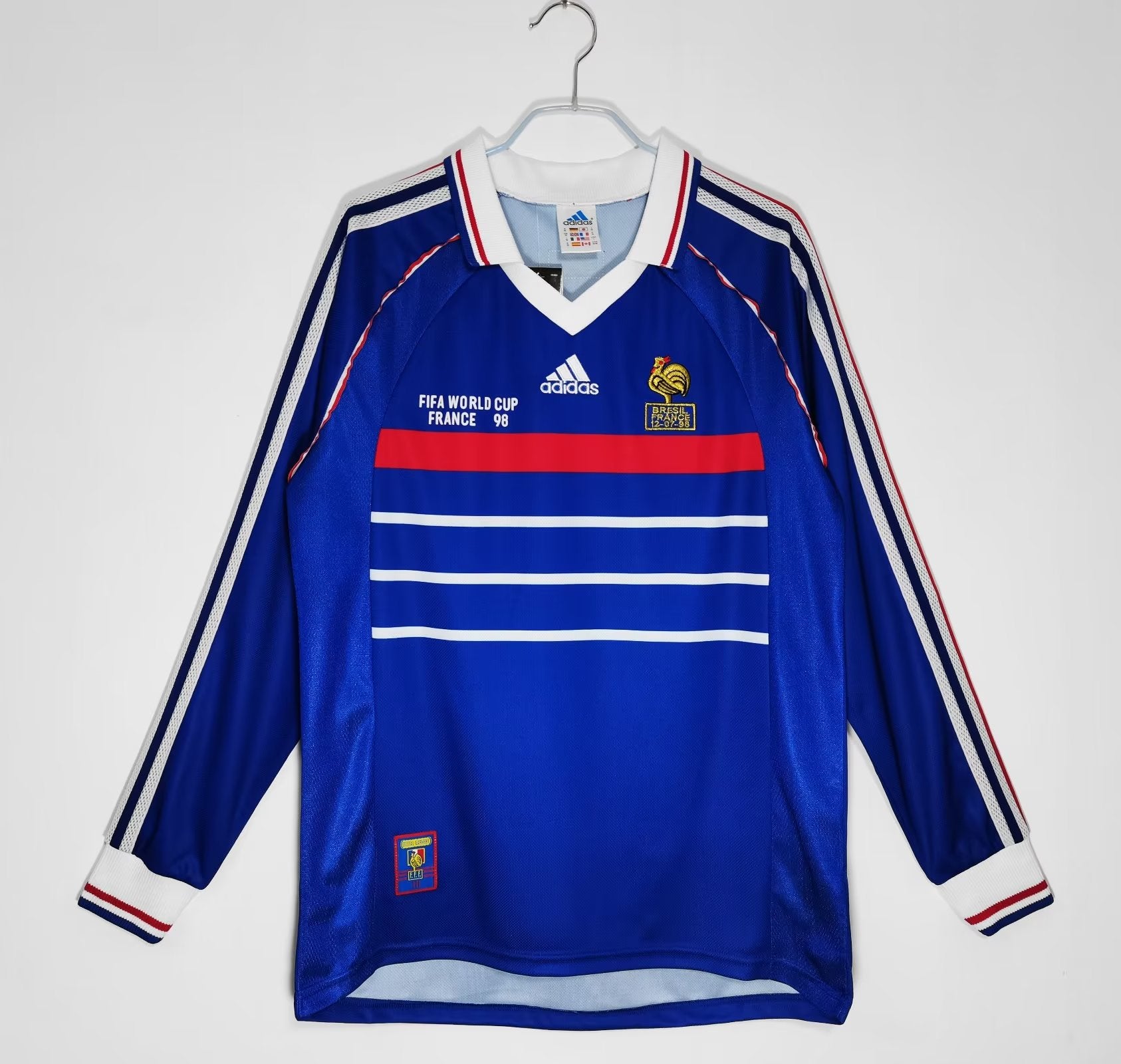 Shops france jersey 2018 long sleeve