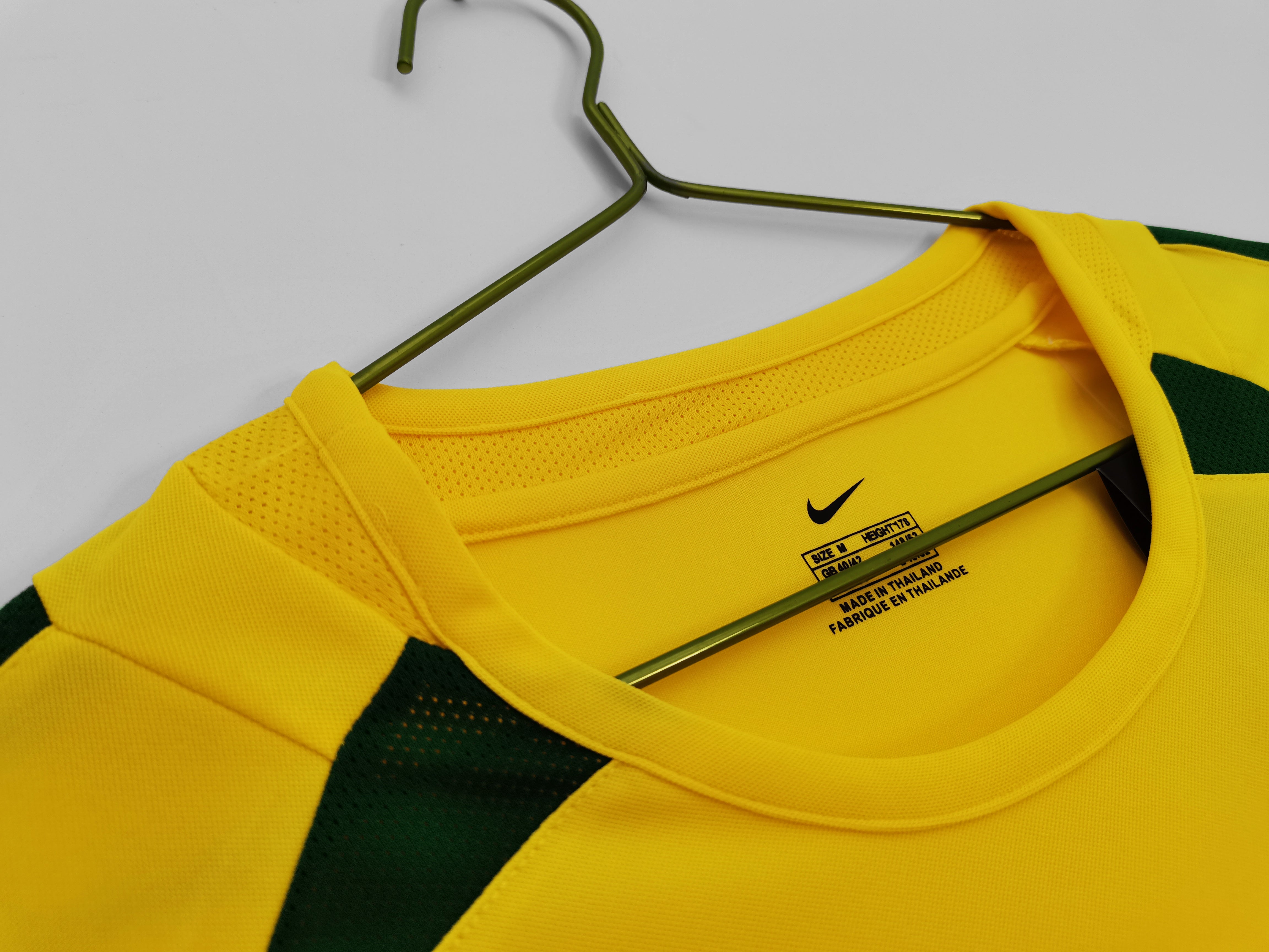 Brazil 2002 Home Jersey Champion Gearz