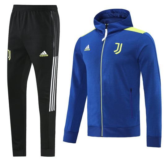 Juventus 21/22 Full-Zip TrackSuit - Blue