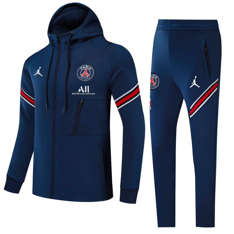 PSG 21/22 Hooded Full-Zip Youth Tracksuit