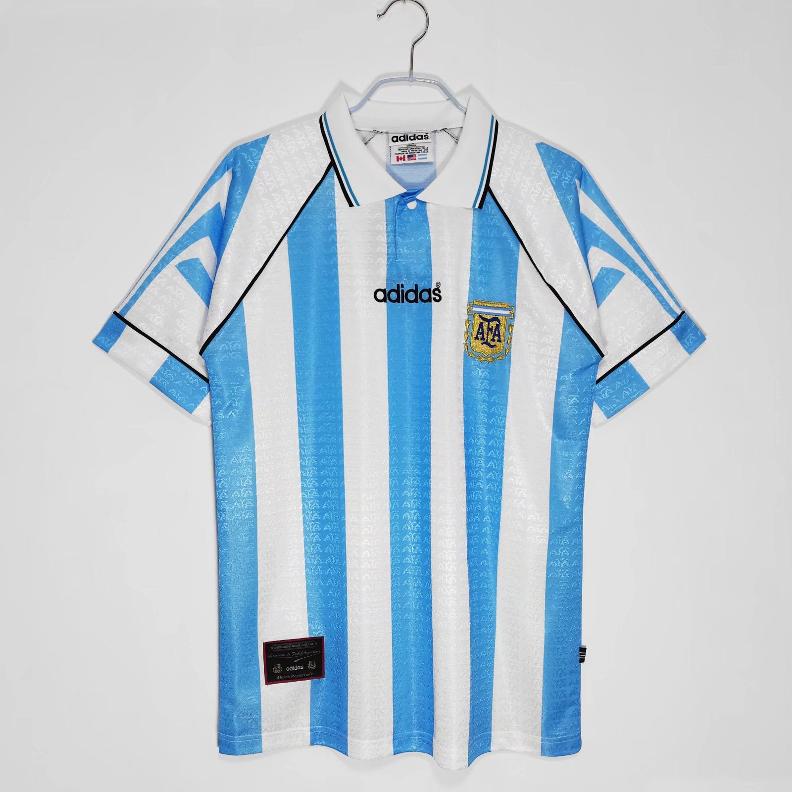 Argentina 96 97 Home Jersey Champion Gearz