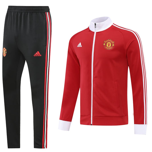 Manchester United 22/23 Full-Zip TrackSuit - Red