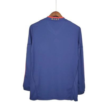 Spain 2010 Long Sleeves Away Jersey