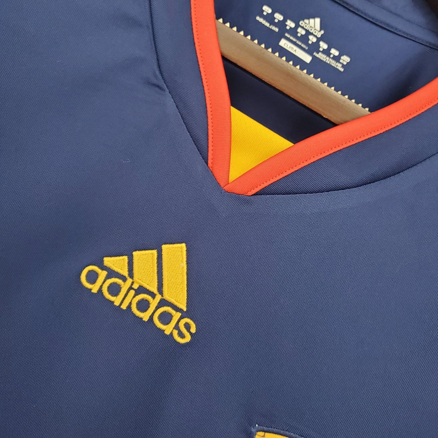 Spain 2010 Long Sleeves Away Jersey