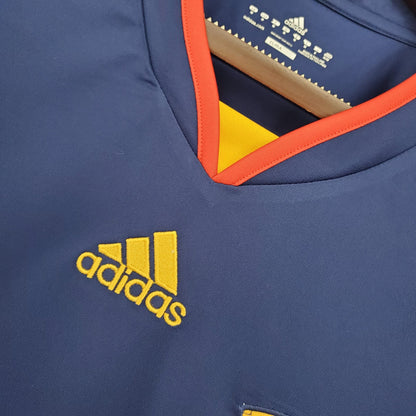 Spain 2010 Long Sleeves Away Jersey