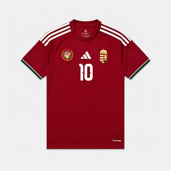 Hungary 26 Home Jersey