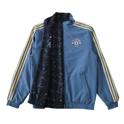 Manchester United Windbreaker Grey (Double-Sided)