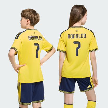 Al Nassr 26/27 Home Youth Full Kit