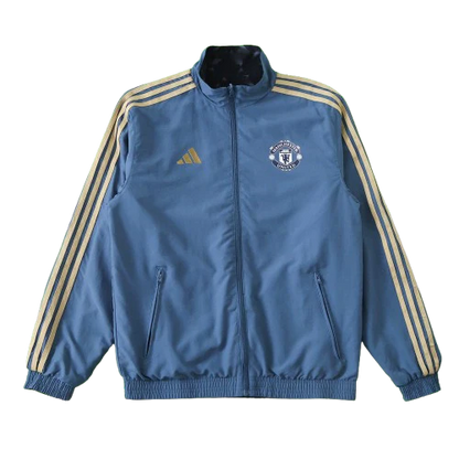 Manchester United Windbreaker Grey (Double-Sided)