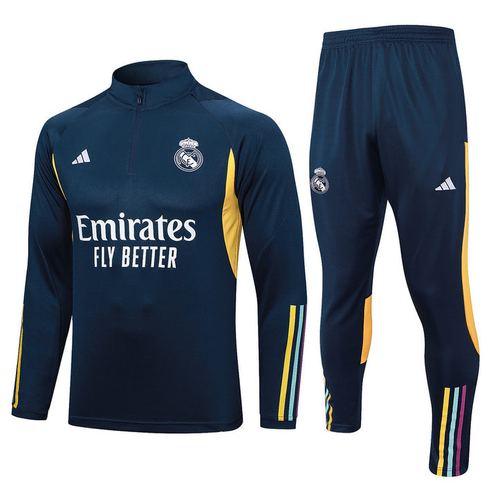 Real Madrid 23/24 Training Navy Tracksuit