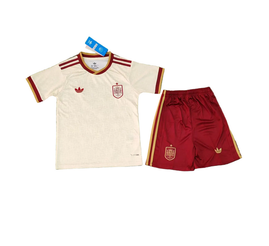 Spain 26 Away Youth Full Kit