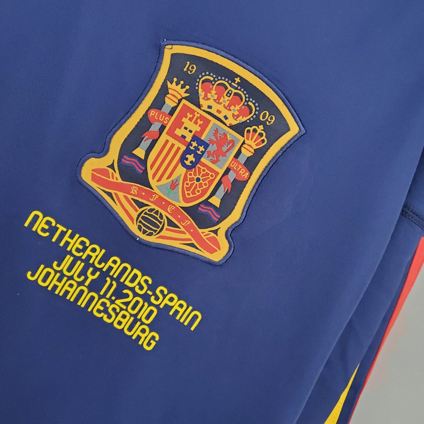 Spain 2010 Long Sleeves Away Jersey