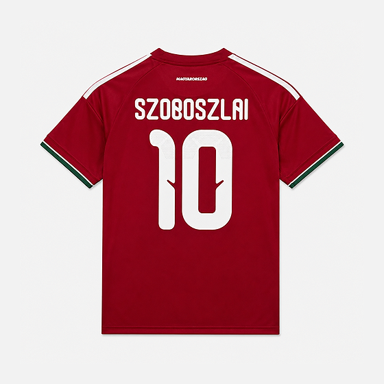 Hungary 26 Home Jersey
