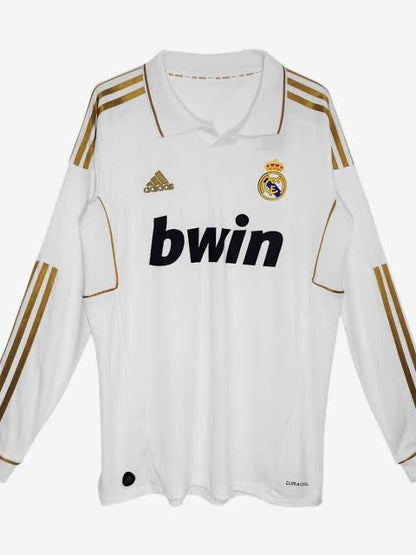 Real Madrid 11/12 Long Sleeves Home jersey