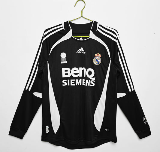 Real Madrid 06/07 Long Sleeves Away jersey