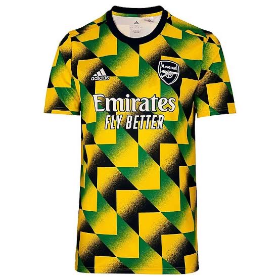 Arsenal green jersey best sale