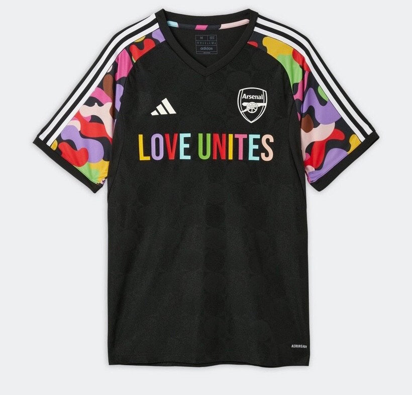 Arsenal Love Unites 23/24 Jersey