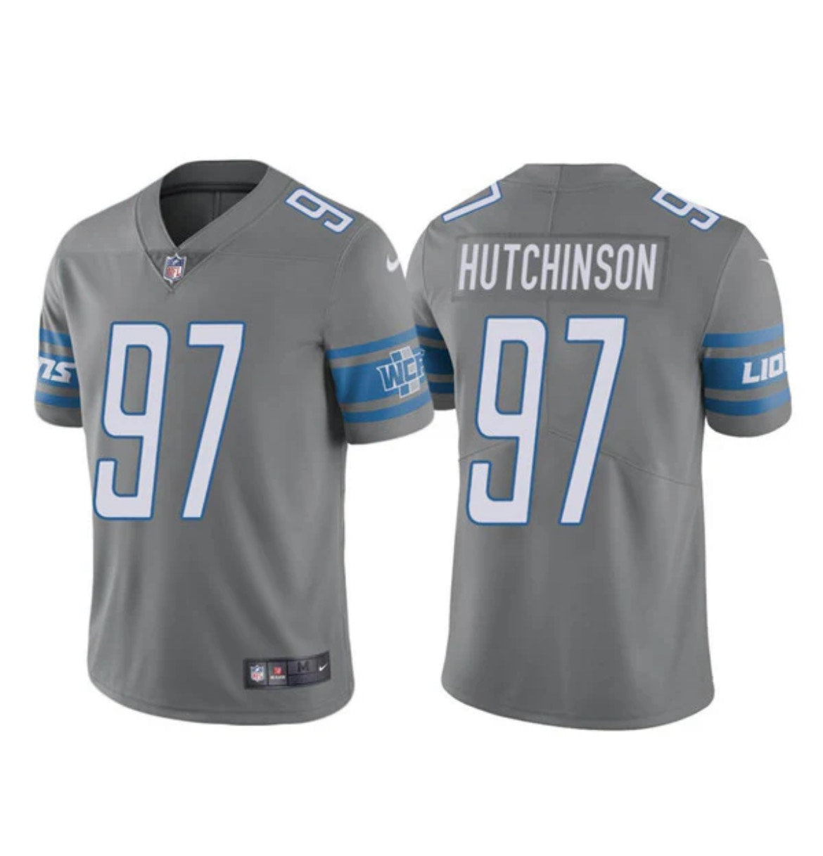 Detroit Lions 2023 Grey NFL Jersey