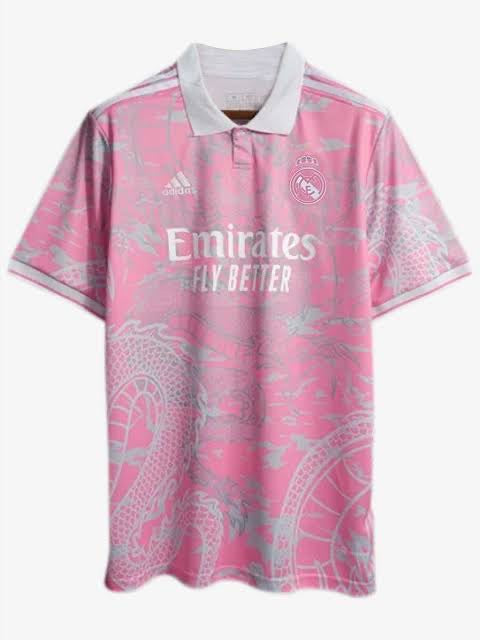 Real Madrid 23 24 Pink Dragon Jersey Champion Gearz Real Madrid 23 24 Pink Dragon Jersey Champion Gearz