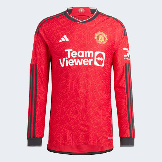 Manchester United 23/24 Long Sleeves Home Jersey