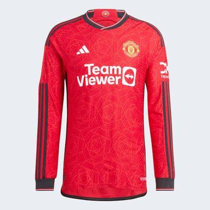 Manchester United 23/24 Long Sleeves Home Jersey