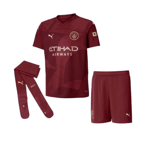 Manchester City 24/25 Youth Third Full Kit